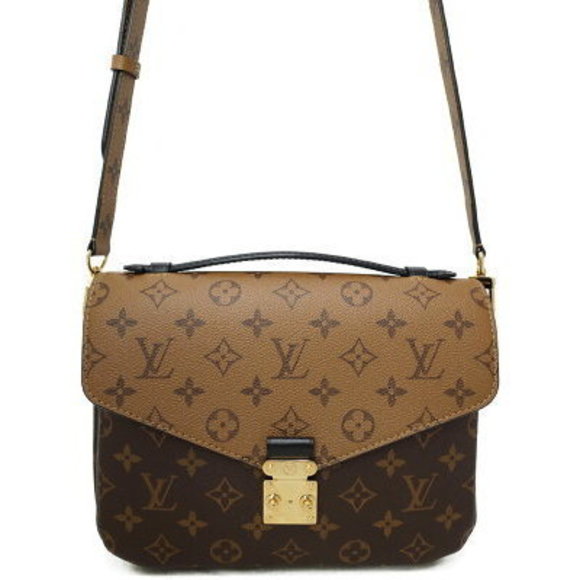 Louis Vuitton Monogram Reverse Pochette Metis Bag - Picture 1 of 8